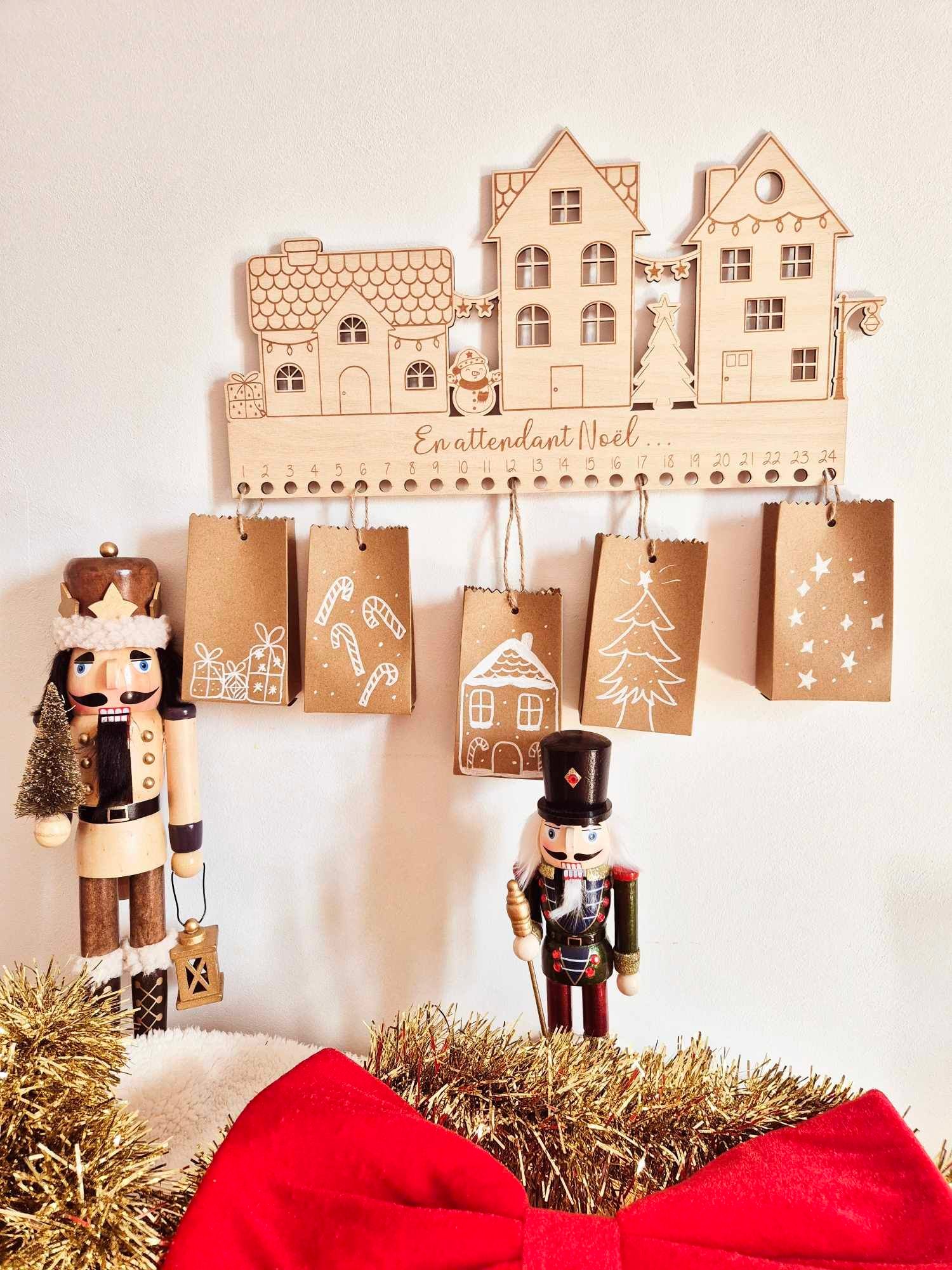 Calendrier de l'avent à personnaliser